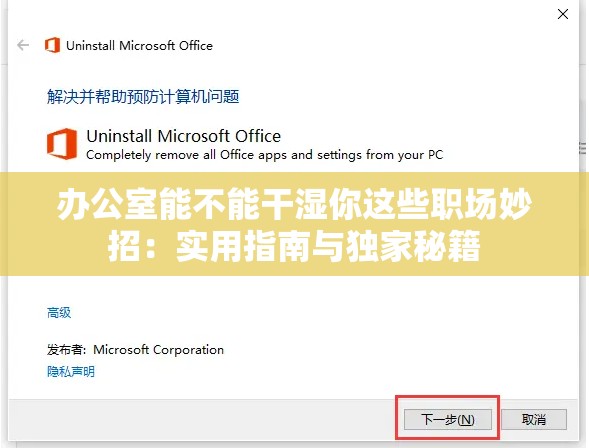 办公室能不能干湿你这些职场妙招：实用指南与独家秘籍