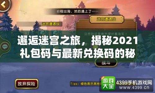 邂逅迷宫之旅，揭秘2021礼包码与最新兑换码的秘密宝藏攻略