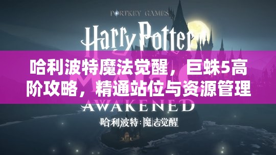 哈利波特魔法觉醒，巨蛛5高阶攻略，精通站位与资源管理致胜艺术
