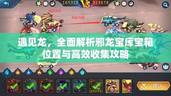 遇见龙，全面解析邪龙宝库宝箱位置与高效收集攻略