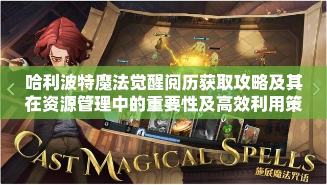哈利波特魔法觉醒阅历获取攻略及其在资源管理中的重要性及高效利用策略