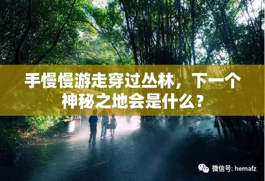 手慢慢游走穿过丛林，下一个神秘之地会是什么？