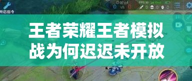 王者荣耀王者模拟战为何迟迟未开放？揭秘资源管理与制胜策略！