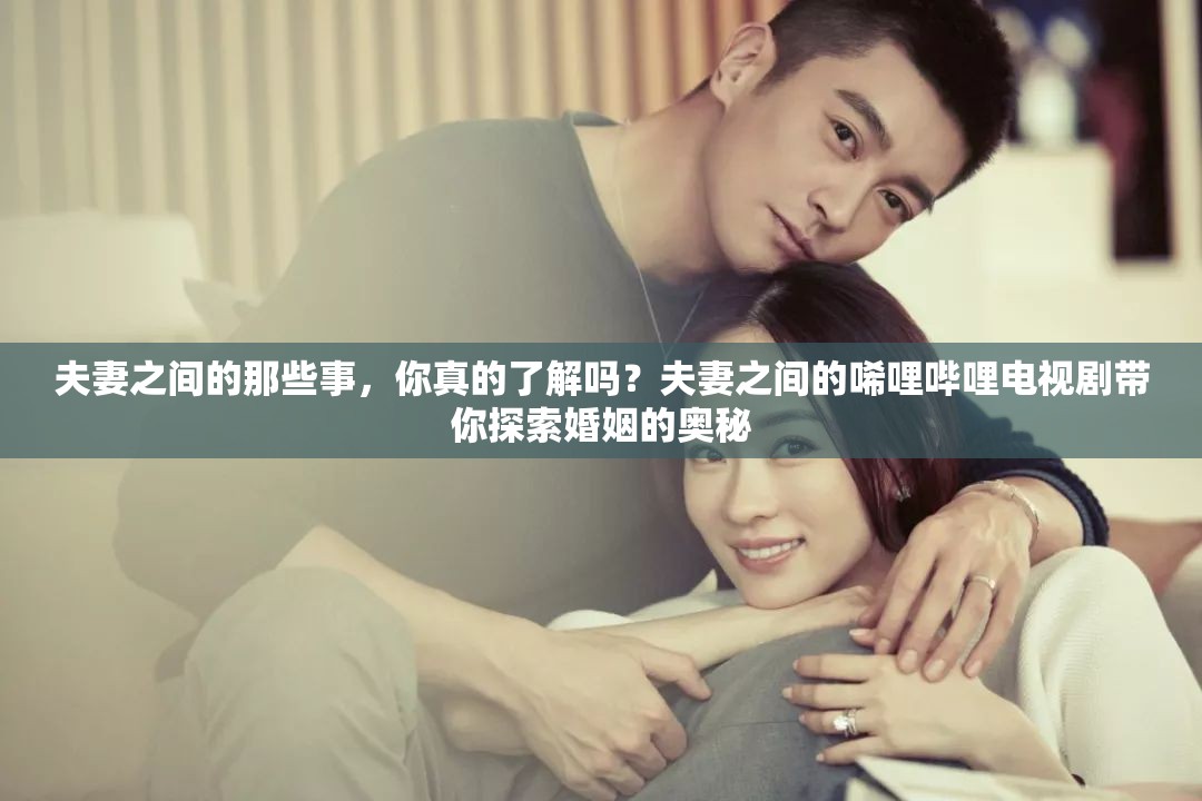 夫妻之间的那些事，你真的了解吗？夫妻之间的唏哩哔哩电视剧带你探索婚姻的奥秘