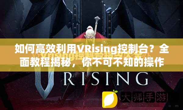 如何高效利用VRising控制台？全面教程揭秘，你不可不知的操作疑问！