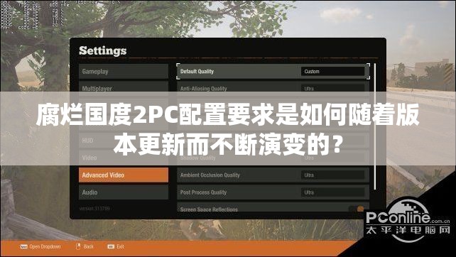 腐烂国度2PC配置要求是如何随着版本更新而不断演变的？