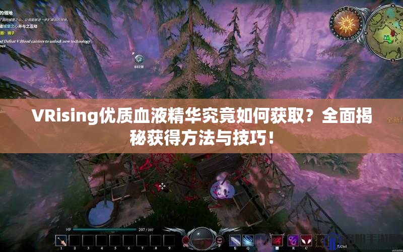 VRising优质血液精华究竟如何获取？全面揭秘获得方法与技巧！