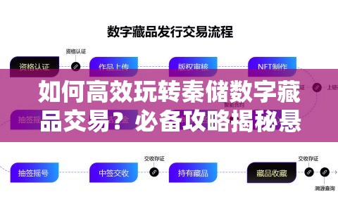 如何高效玩转秦储数字藏品交易？必备攻略揭秘悬念！