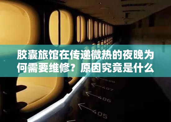 胶囊旅馆在传递微热的夜晚为何需要维修？原因究竟是什么？