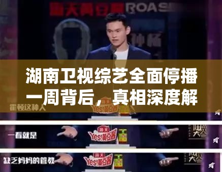 湖南卫视综艺全面停播一周背后，真相深度解析还是误解待澄清？