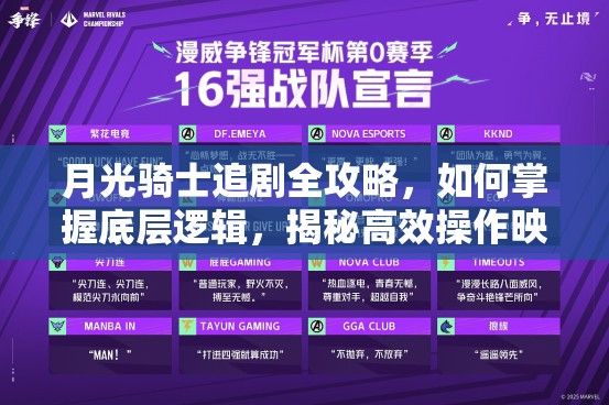 月光骑士追剧全攻略，如何掌握底层逻辑，揭秘高效操作映射指南？