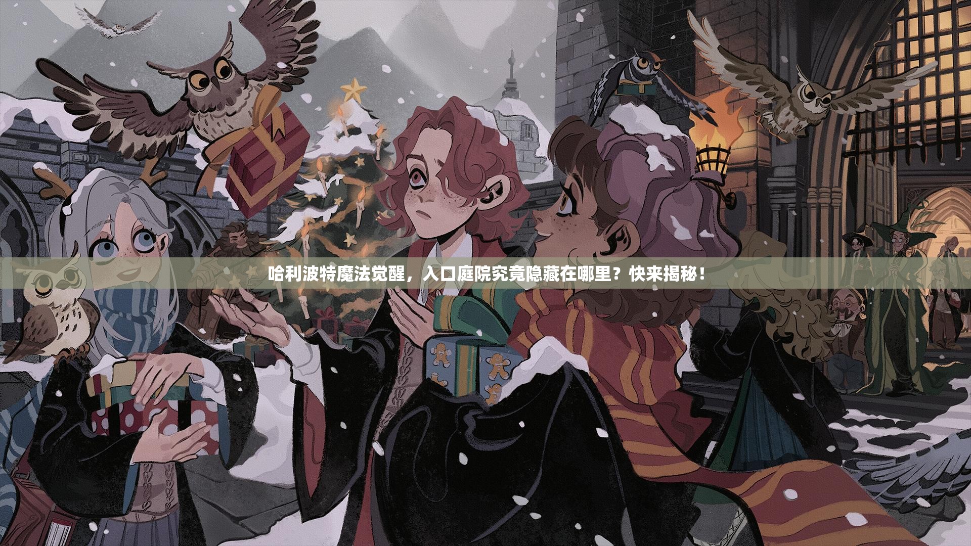 哈利波特魔法觉醒，入口庭院究竟隐藏在哪里？快来揭秘！