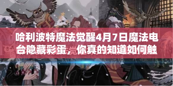 哈利波特魔法觉醒4月7日魔法电台隐藏彩蛋，你真的知道如何触发吗？