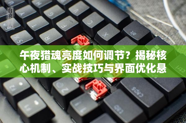 午夜猎魂亮度如何调节？揭秘核心机制、实战技巧与界面优化悬念
