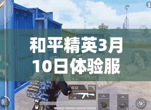 和平精英3月10日体验服资格申请攻略！手把手教你抢资格，抢先体验新版本！